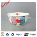 Transparente Y Brillante China Porridge Bowl